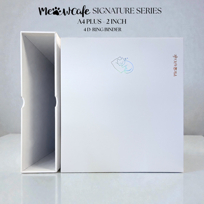 [Signature Series] - [A4 Plus] - [2 inch] - Magnetic Closure Binder + Dustproof SlipCase - Snooze