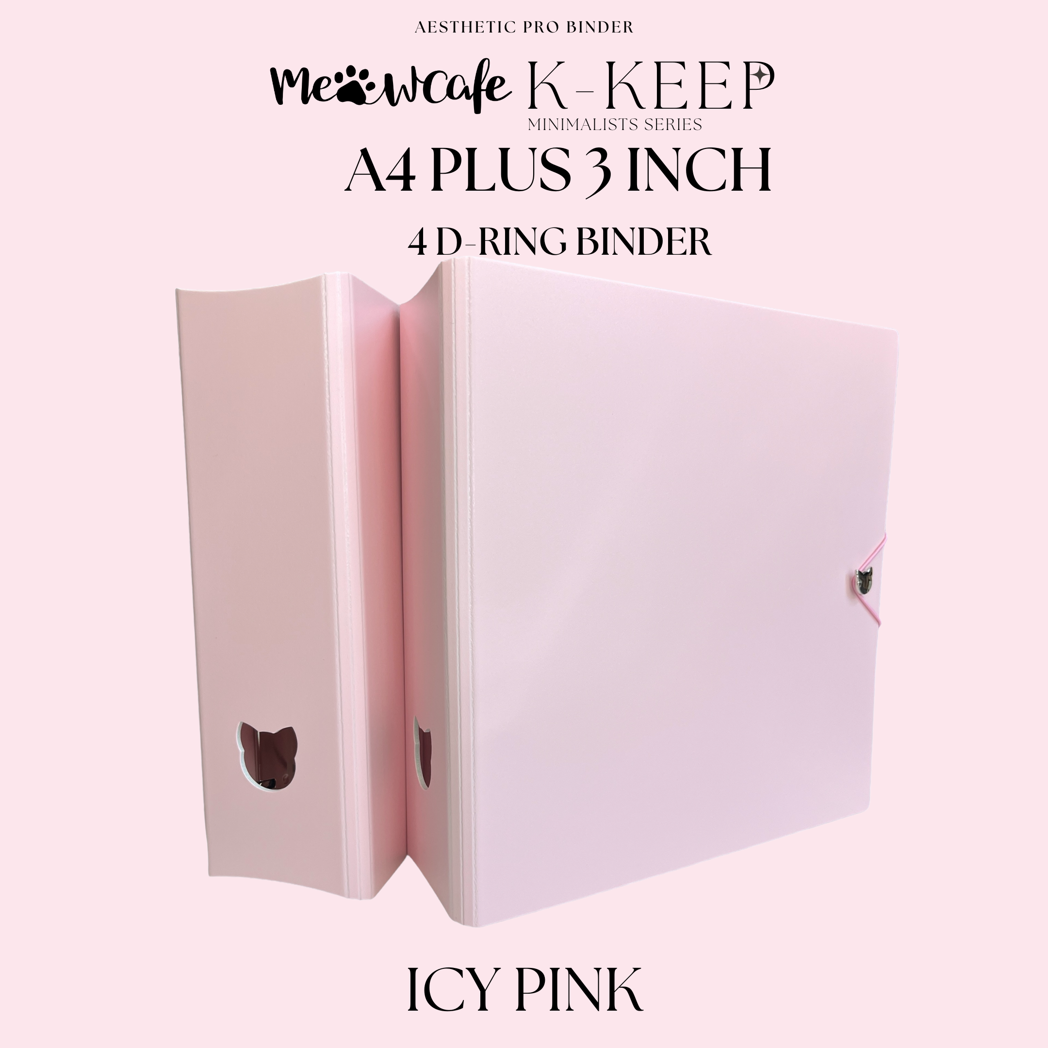 [Limited Stock] K-KEEP [A4 PLUS]  Binder - [3 inch]  - Large Capacity Comprehensive Binder