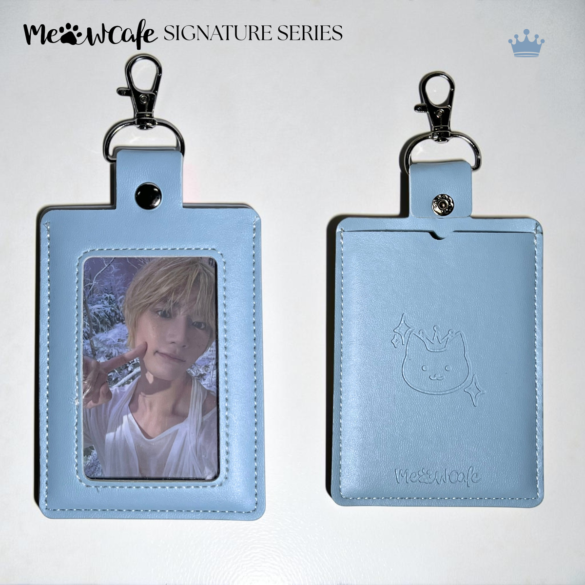 [Signature Series] - Photocard Holder Designed to Fit Photocard Size Toploader 66x94mm/65x93mm