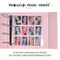 [Limited Edition][Pearl Series]-[A4 Plus Extra Wide] - [2 inch] Binder Fits 12 Pocket and 15 Pocket Page (OT12/OT13 Collection)