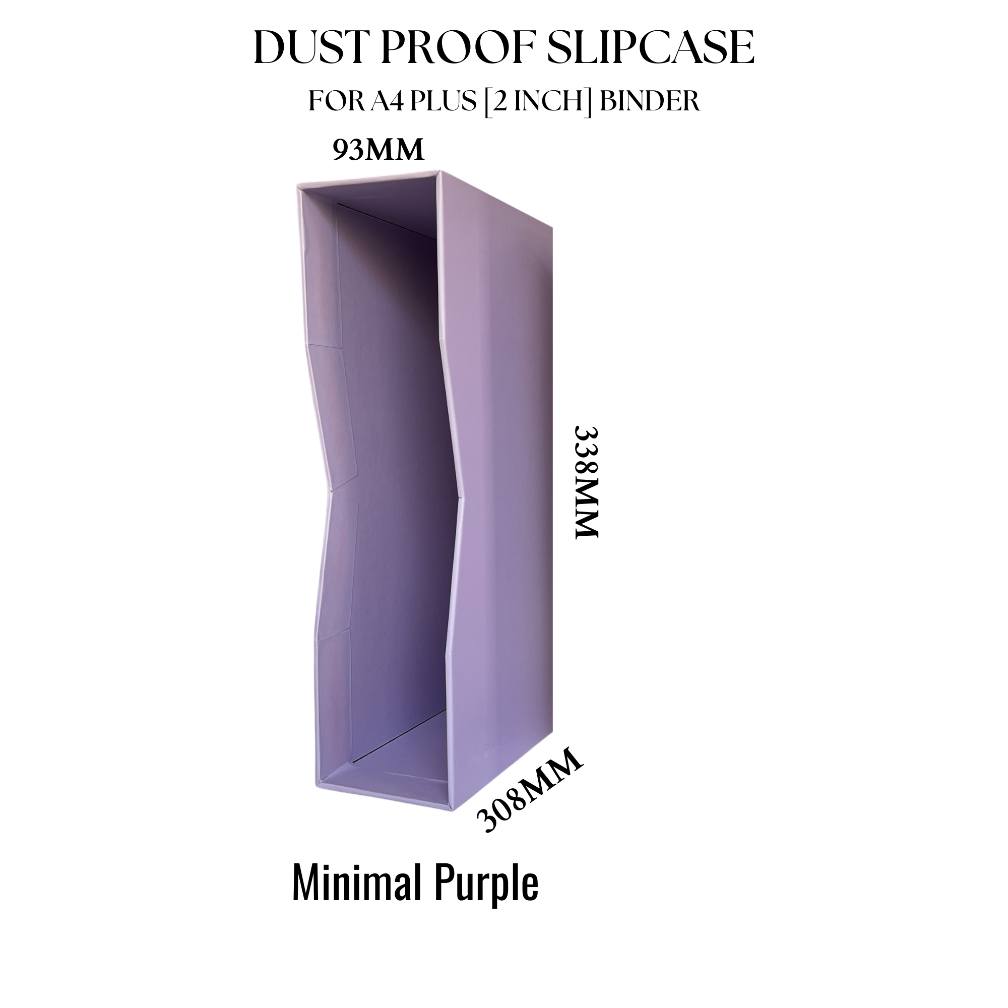 Dust Proof SlipCase For A4 Plus [2 inch] Cat Binder (Slip Case ONLY)