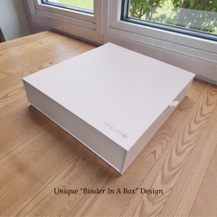 [Restock on July 30th] [Pearl Series]-[A4 Plus] - [2 inch] Magnetic Closure Binder with All-In-One Dust-proof Solution