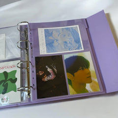 K-KEEP [A4 PLUS] - Custom 1+2 Pocket - 1 Mini Poster + 2 Postcard Page- 11 Holes Premium Binder Pages, 100 Micron Thick, High Definition (Pack of 10) (W-15)