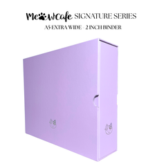 [2ND ROUND PRE ORDER] [Ship on Nov 30th] [Serie Signature] - [A5 Extra Ancho] - [2 pulgadas] - Carpeta con cierre magnético + Funda protectora contra el polvo - Luna