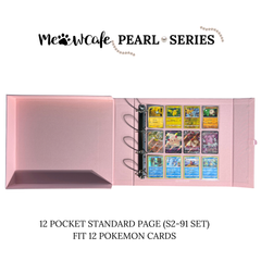 [Limited Edition][Pearl Series]-[A4 Plus Extra Wide] - [2 inch] Binder Fits 12 Pocket and 15 Pocket Page (OT12/OT13 Collection)