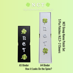 Sewing Patch Stickers By Group (5 Letters)