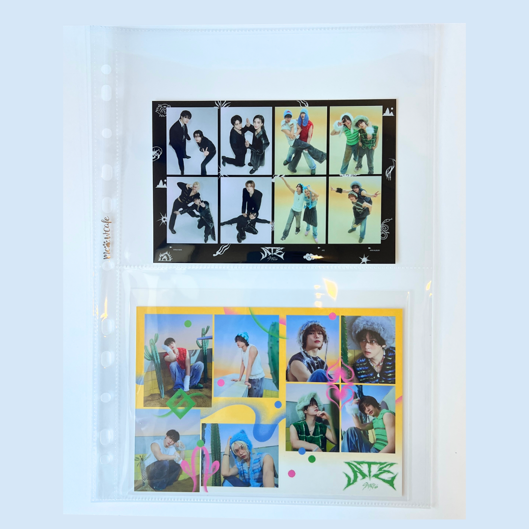 [Valued Set] K-KEEP [A4 Slim] - Custom Inclusion Page - Variety Pack of All 4 Styles (40 Pages) (C-VP)