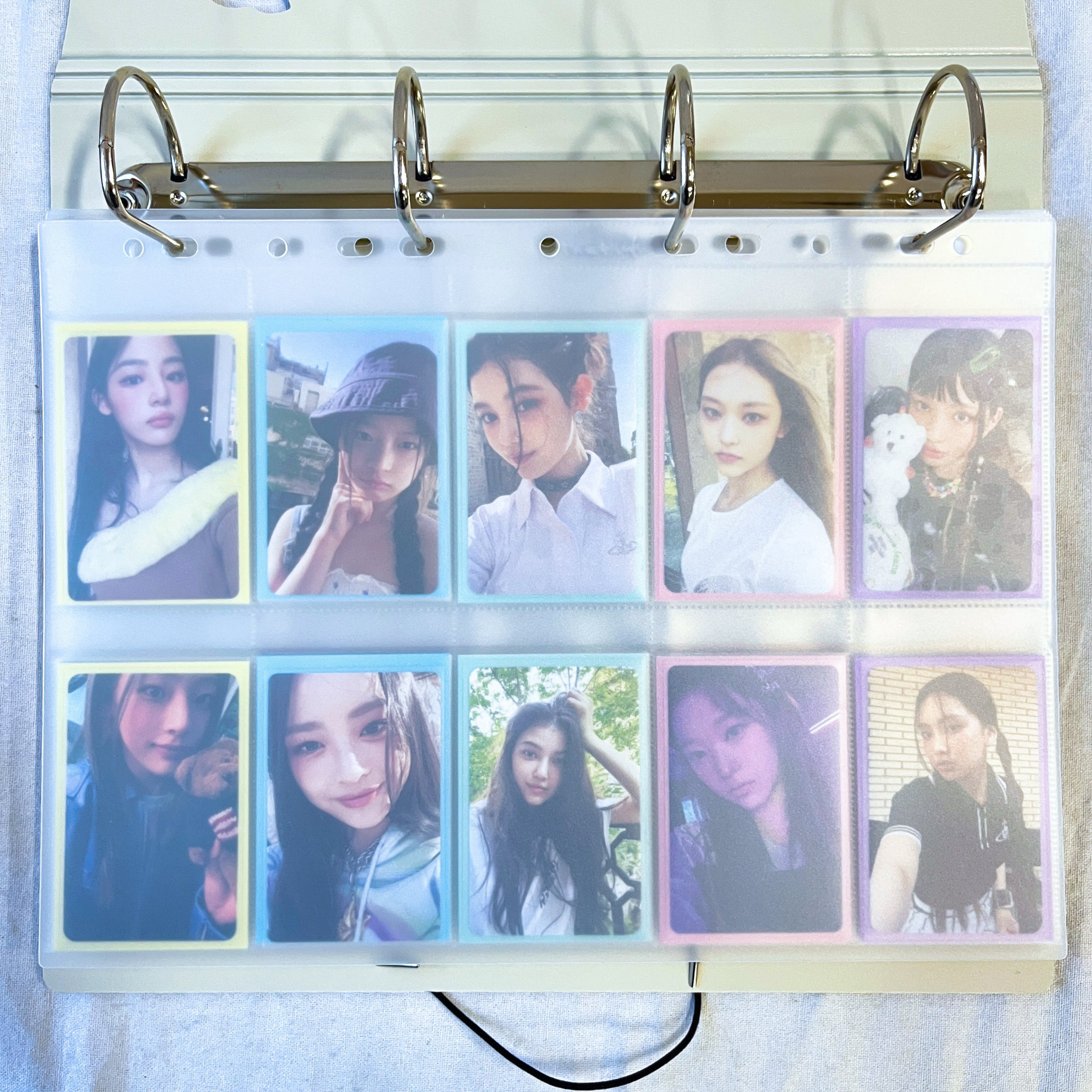 K-KEEP [Binder Backboards] - For [A4 Plus] Binder [New 10 Pocket Page W-21]- 11 Holes Generic Design - Protect Your Collectible From Bending (2 Pcs Per Pack) - D-043