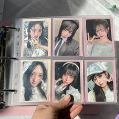 [Double Sided Stardust] Meowcafe [66x91 mm] Premium Stardust Sleeves - Gradient Pink Stardust