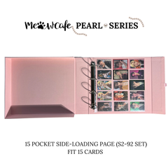 [Limited Edition][Pearl Series]-[A4 Plus Extra Wide] - [2 inch] Binder Fits 12 Pocket and 15 Pocket Page (OT12/OT13 Collection)