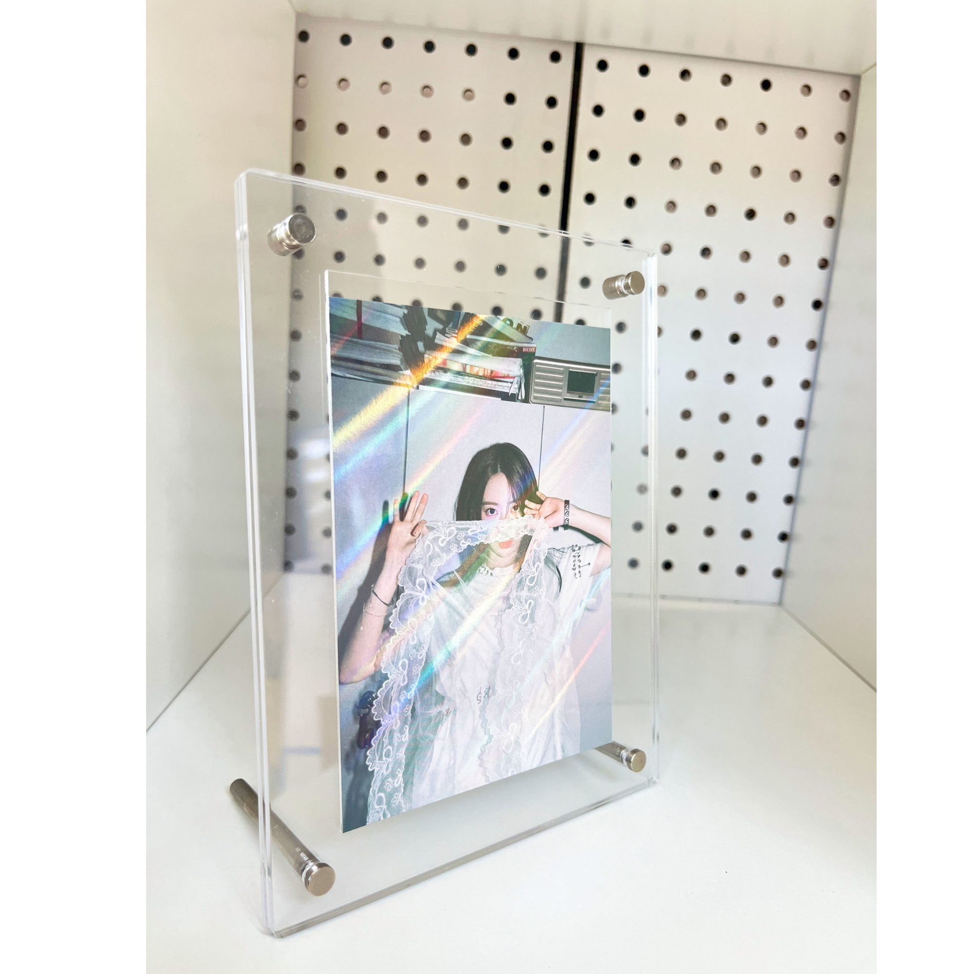 K-KEEP Acrylic Display Frame - [1 Postcard Frame] Slot Size