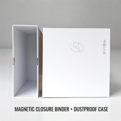 [PRE-ORDER] [Signature Series] - [A5 Wide] - [2 inch] - Magnetic Closure Binder + Dustproof SlipCase - Snooze