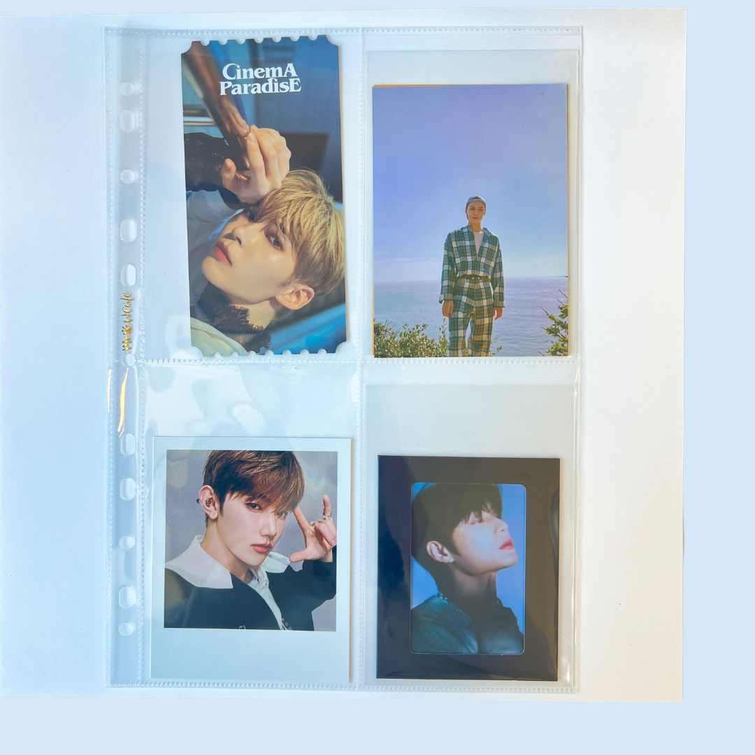 [Valued Set] K-KEEP [A4 Slim] - Custom Inclusion Page - Variety Pack of All 4 Styles (40 Pages) (C-VP)