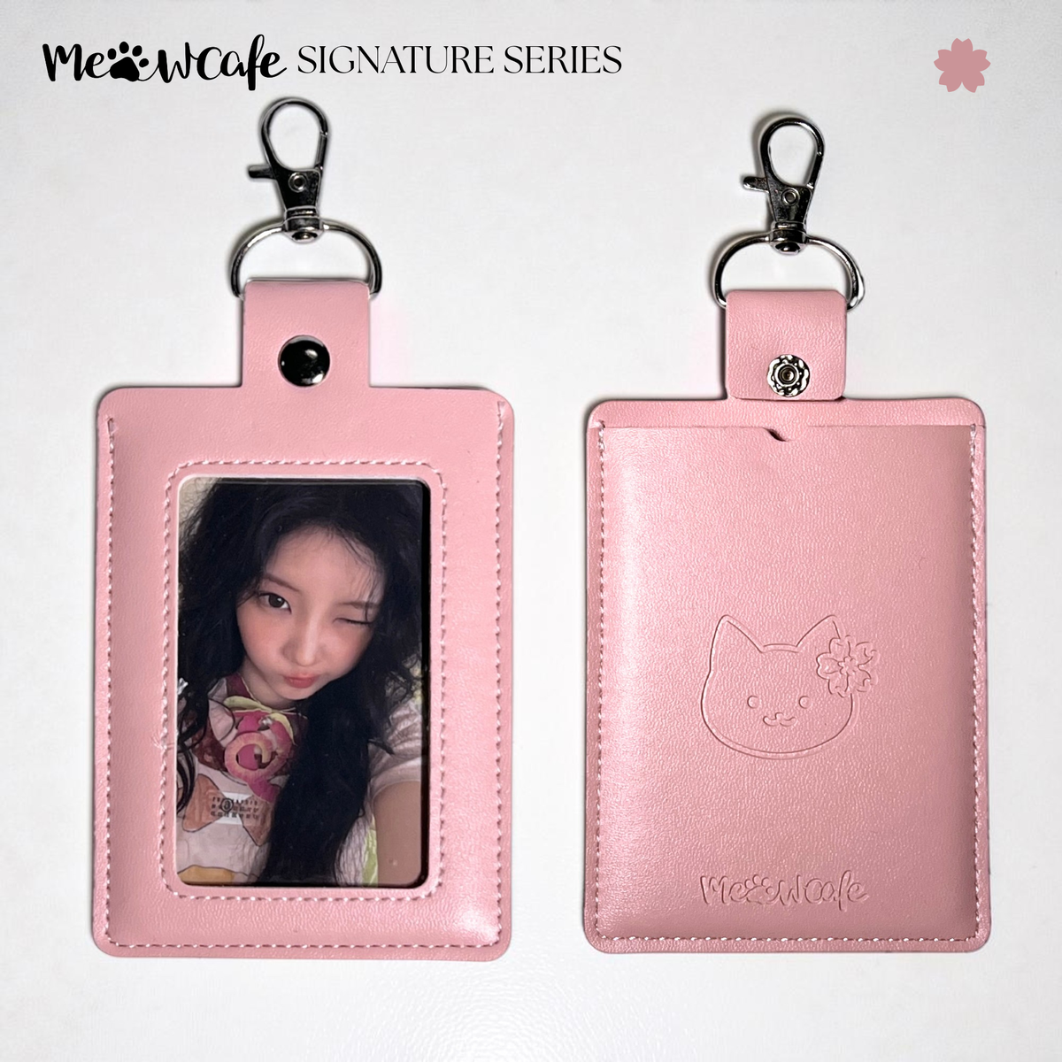 [Signature Series] - Photocard Holder Designed to Fit Photocard Size Toploader 66x94mm/65x93mm