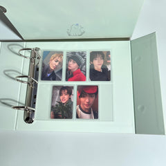 [Signature Series] - [A5 Extra Wide] - [2 inch] - Magnetic Closure Binder + Dustproof SlipCase - Clover