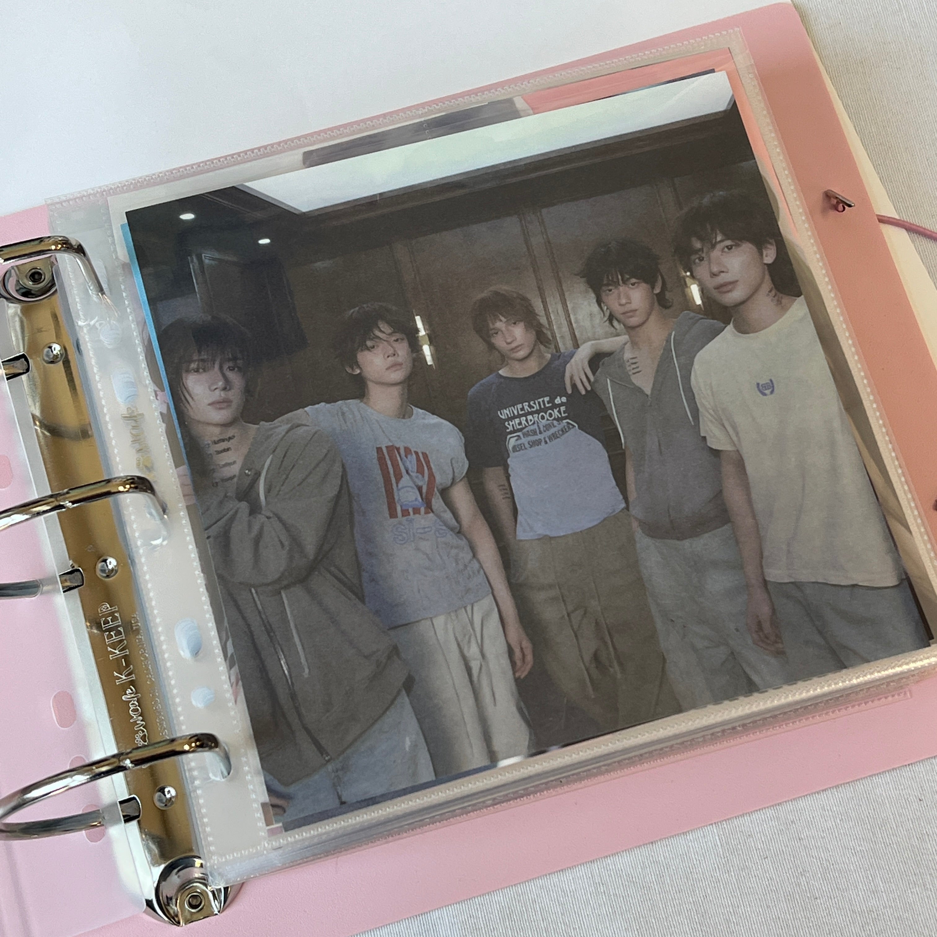 K-KEEP [A5 Extra-Wide] - Custom Inclusion Pages- Single Sided Premium Binder Pages (Same Outer dimension as A5 Extra Wide Slim Pages)