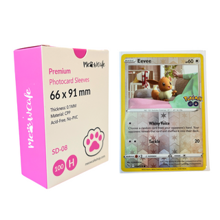 [66x91 MM] Meowcafe Premium CPP Card Sleeve for Kpop Photocards