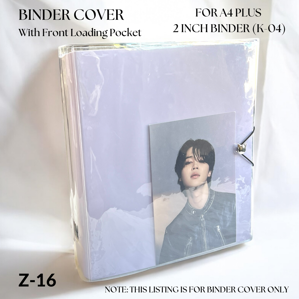 [30% OFF] EVA Binder Cover For K-KEEP [A4 Plus 2 inch] Binder, 0.3MM Thick PVC Free and Acid Free (Z-16)