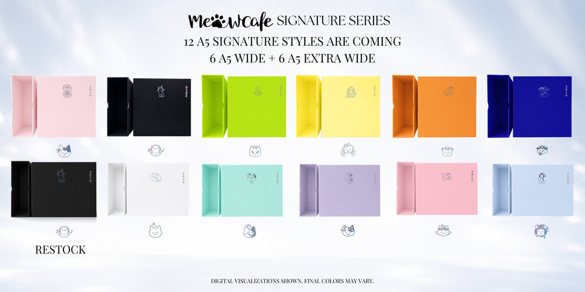 A5 Signature Series binders, round 2 pre-order
