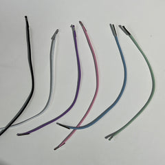 K-KEEP 3 inch Binder DIY Upgrade Kit:  18.5mm Long, 6 Colorful Straps: White, Ice Green, Icy Pink, Minimal Purple, Icy Blue, Black Strap