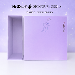 [Signature Series] - [A5 Wide] - [2 inch] - Magnetic Closure Binder + Dustproof SlipCase - Cosmos