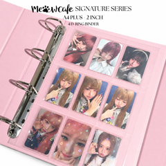 [PRE ORDER] [Signature Series] - [A4 Plus] - [2 inch] - Magnetic Closure Binder + Dustproof SlipCase - Cupid (Sakura Pink)