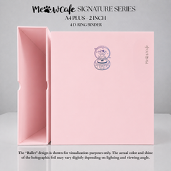 [PRE ORDER] [Signature Series] - [A4 Plus] - [2 inch] - Magnetic Closure Binder + Dustproof SlipCase - Ballet