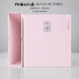 [PRE ORDER] [Signature Series] - [A4 Plus] - [2 inch] - Magnetic Closure Binder + Dustproof SlipCase - Ballet