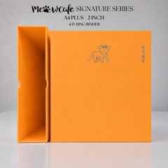 [PRE ORDER] [Signature Series] - [A4 Plus] - [2 inch] - Magnetic Closure Binder + Dustproof SlipCase - Cowboy