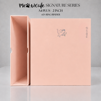 [PRE ORDER] [Signature Series] - [A4 Plus] - [2 inch] - Magnetic Closure Binder + Dustproof SlipCase - Cupid