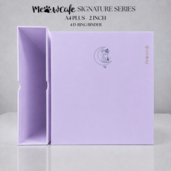 [PRE ORDER] [Signature Series] - [A4 Plus] - [2 inch] - Magnetic Closure Binder + Dustproof SlipCase - Luna