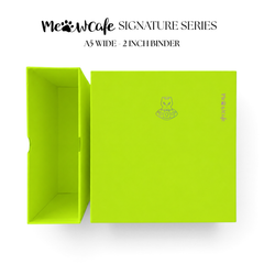 [PRE ORDER][Signature Series] - [A5 Wide] - [2 inch] - Magnetic Closure Binder + Dustproof SlipCase - Alien