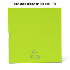 [PRE ORDER][Signature Series] - [A5 Wide] - [2 inch] - Magnetic Closure Binder + Dustproof SlipCase - Alien