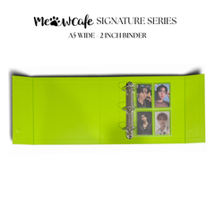 [2ND ROUND PRE ORDER] [Ship on Nov 30th] [Signature Series] - [A5 Wide] - [2 Zoll] - Ringbuch mit Magnetverschluss + staubgeschützter Schuber - Alien