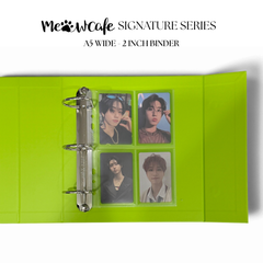 [2ND ROUND PRE ORDER] [Ship on Nov 30th] [Signature Series] - [A5 Wide] - [2 Zoll] - Ringbuch mit Magnetverschluss + staubgeschützter Schuber - Alien