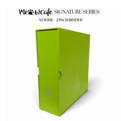[2ND ROUND PRE ORDER] [Ship on Nov 30th] [Signature Series] - [A5 Wide] - [2 Zoll] - Ringbuch mit Magnetverschluss + staubgeschützter Schuber - Alien