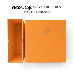 [PRE ORDER][Signature Series] - [A5 Wide] - [2 inch] - Magnetic Closure Binder + Dustproof SlipCase - Cowboy