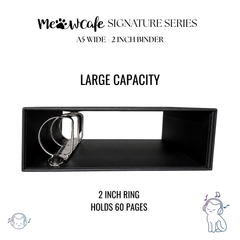 [PRE ORDER] [Signature Series] - [A5 Wide] - [2 inch] - Magnetic Closure Binder + Dustproof SlipCase - Melody