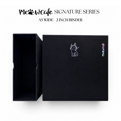 [PRE ORDER] [Signature Series] - [A5 Wide] - [2 inch] - Magnetic Closure Binder + Dustproof SlipCase - Melody