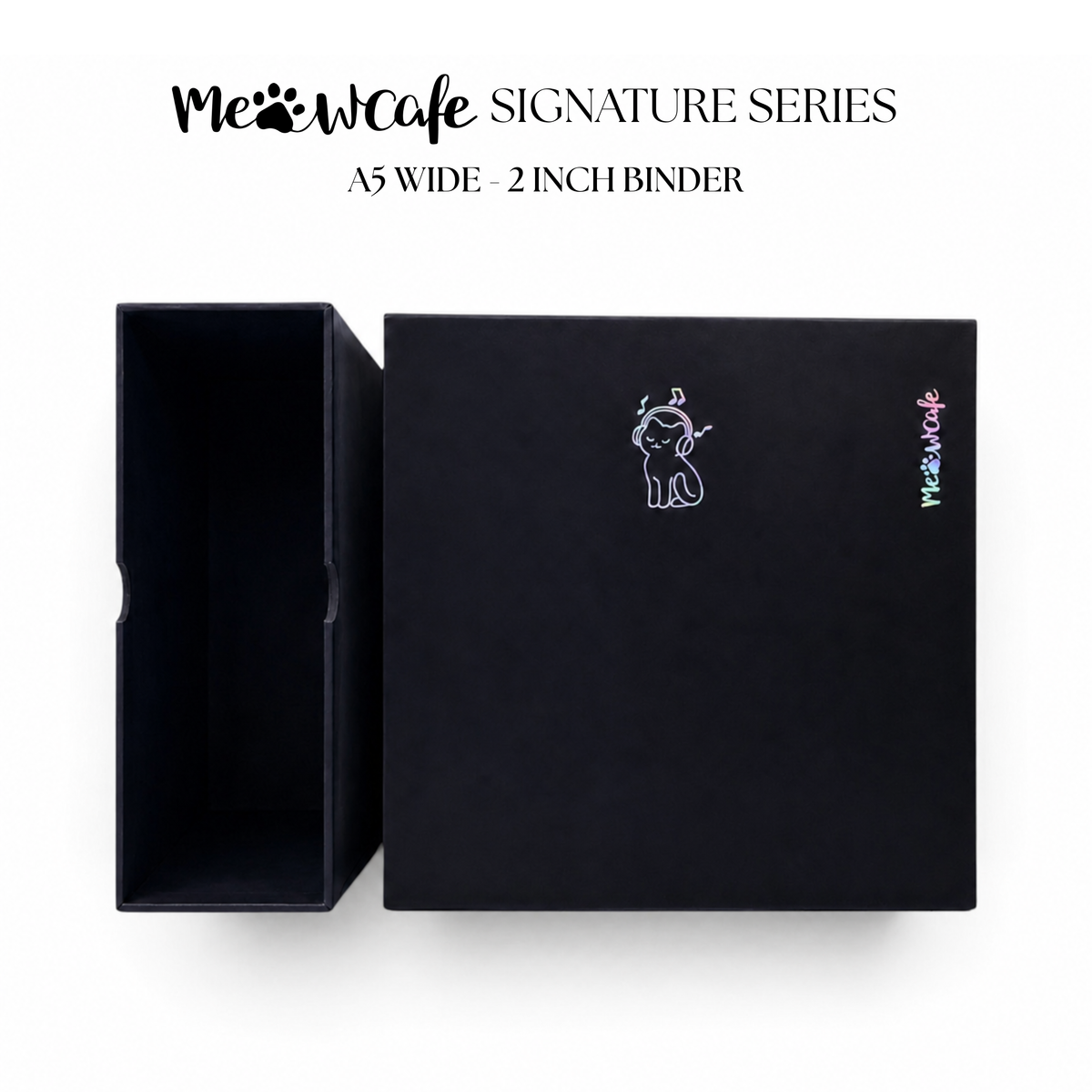 [PRE ORDER] [Signature Series] - [A5 Wide] - [2 inch] - Magnetic Closure Binder + Dustproof SlipCase - Melody