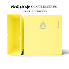 [PRE ORDER][Signature Series] - [A5 Wide] - [2 inch] - Magnetic Closure Binder + Dustproof SlipCase - Sunny Bunny