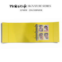 [2ND ROUND PRE ORDER] [Ship on Nov 30th] [Serie Signature] - [A5 Wide] - [2 pulgadas] - Carpeta con cierre magnético + Funda a prueba de polvo - Sunny Bunny
