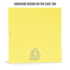 [PRE ORDER][Signature Series] - [A5 Wide] - [2 inch] - Magnetic Closure Binder + Dustproof SlipCase - Sunny Bunny