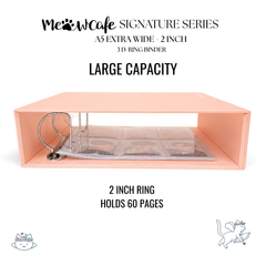 [PRE ORDER][Signature Series] - [A5 Extra Wide] - [2 inch] - Magnetic Closure Binder + Dustproof SlipCase - Cupid