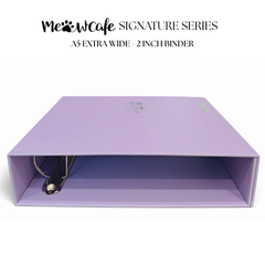 [2ND ROUND PRE ORDER] [Ship on Nov 30th] [Serie Signature] - [A5 Extra Ancho] - [2 pulgadas] - Carpeta con cierre magnético + Funda protectora contra el polvo - Luna