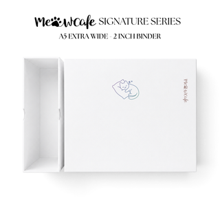 [2ND ROUND PRE ORDER] [Ship on Nov 30th] [Signature Series] - [A5 Extra Wide] - [2 inch] - Magnetic Closure Binder + Dustproof SlipCase - Snooze