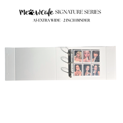 [2ND ROUND PRE ORDER] [Ship on Nov 30th] [Signature Series] - [A5 Extra Breit] - [2 Zoll] - Ringbuch mit Magnetverschluss + Staubschutzschuber - Snooze