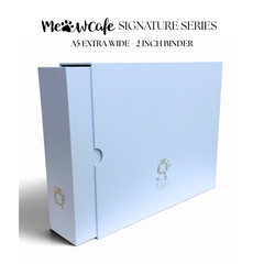 [2ND ROUND PRE ORDER] [Ship on Nov 30th] [Signature Series] - [A5 Extra Breit] - [2 Zoll] - Ringbuch mit Magnetverschluss + staubgeschützter Schuber - Schneeflocke