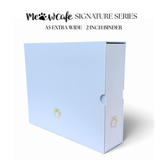 [2ND ROUND PRE ORDER] [Ship on Nov 30th] [Signature Series] - [A5 Extra Breit] - [2 Zoll] - Ringbuch mit Magnetverschluss + staubgeschützter Schuber - Schneeflocke