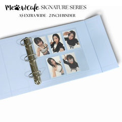 [2ND ROUND PRE ORDER] [Ship on Nov 30th] [Signature Series] - [A5 Extra Breit] - [2 Zoll] - Ringbuch mit Magnetverschluss + staubgeschützter Schuber - Schneeflocke